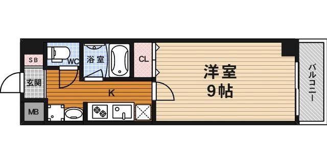 アスヴェル京都東堀川の間取り
