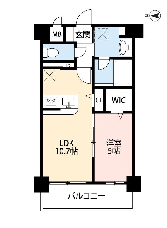 プレスト北中振の間取り