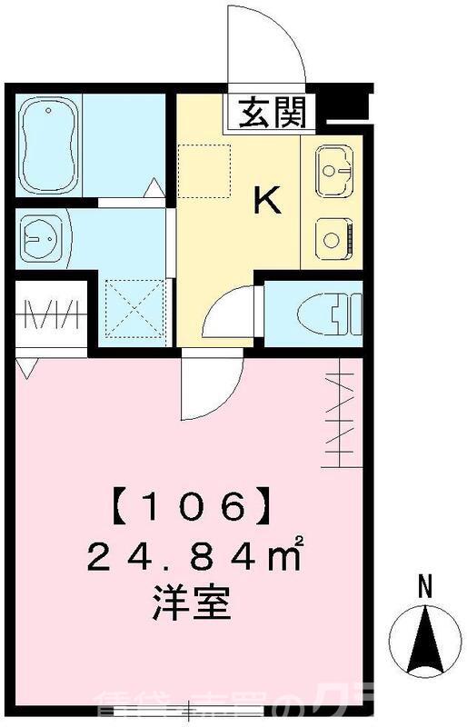 サンクトスコート京都駅北の間取り