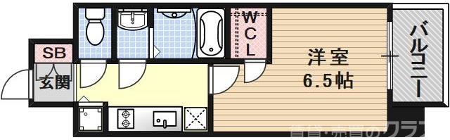エスリード京都梅小路の間取り
