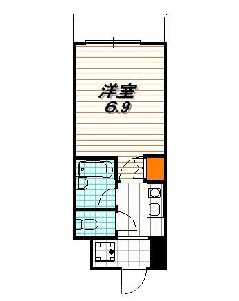 サンシティ四条西洞院の間取り