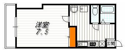 リグラン烏丸五条の間取り