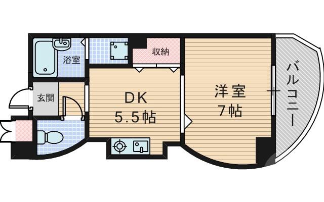 瑞光の完工年月(1998年7月)築の賃貸マンションの間取り