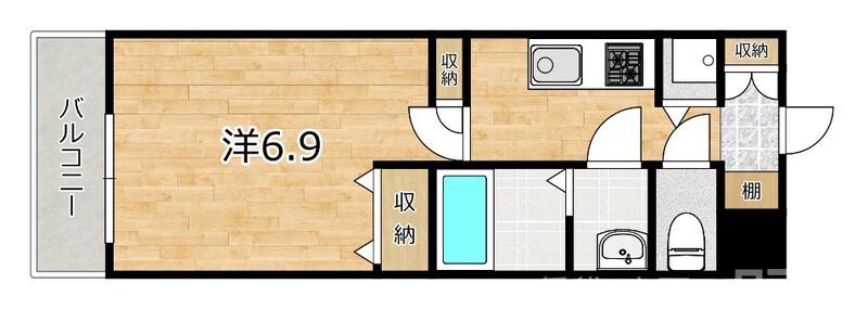 シルス藤森の間取り