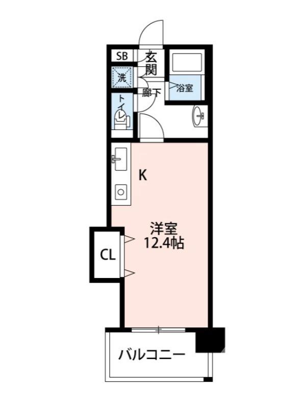 百舌鳥梅北町の完工年月(1998年3月)築の賃貸マンションの間取り