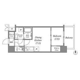 南吹田の完工年月（2024年10月）築の賃貸マンションの間取り