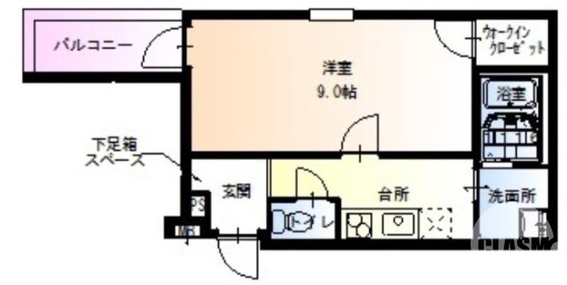 日置荘西町の完工年月(2017年11月)築の賃貸アパートの間取り