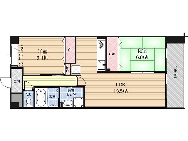 エミネンスコートの間取り