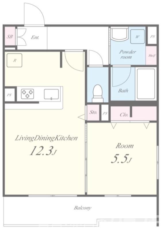 グランドール京都の間取り