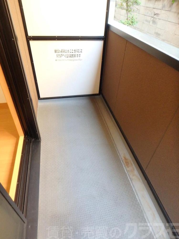 12/18 バルコニー