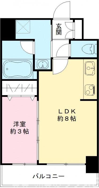 ピーノ京都西大路の間取り