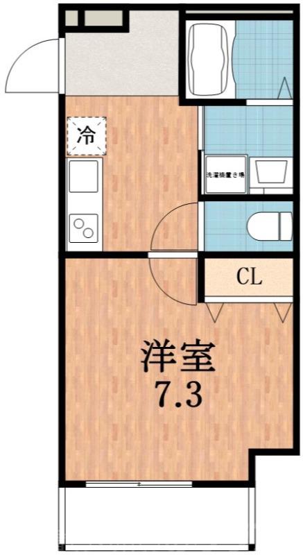 今川の完工年月(2026年5月)築の賃貸アパートの間取り