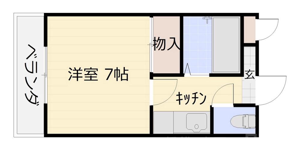 シャトーグレースの間取り