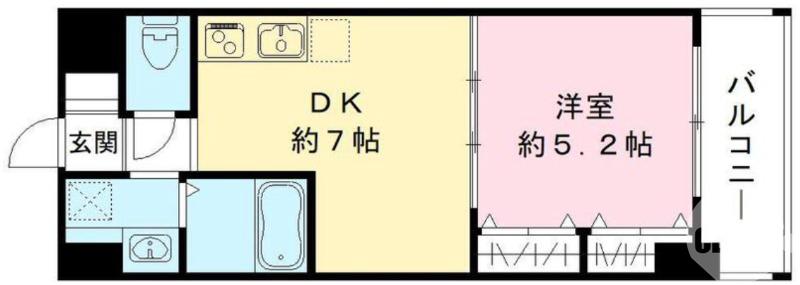 金岡町の完工年月(2007年2月)築の賃貸マンションの間取り