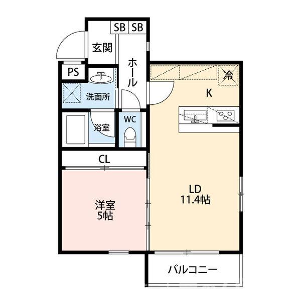 EsTRUTHKYOTOⅡ(エストゥルースキョウトⅡ)の間取り
