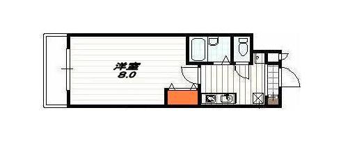 サンハウス御池の間取り