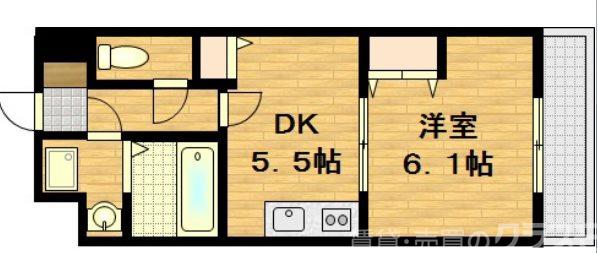 レジデンス西京極の間取り