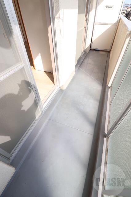 12/25 バルコニー