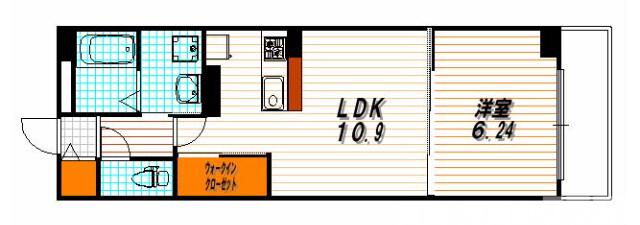 ルミエール西洞院の間取り