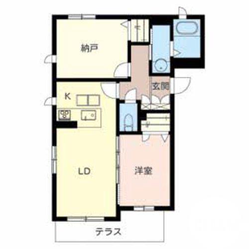 向陵中町の完工年月(2011年1月)築の賃貸マンションの間取り