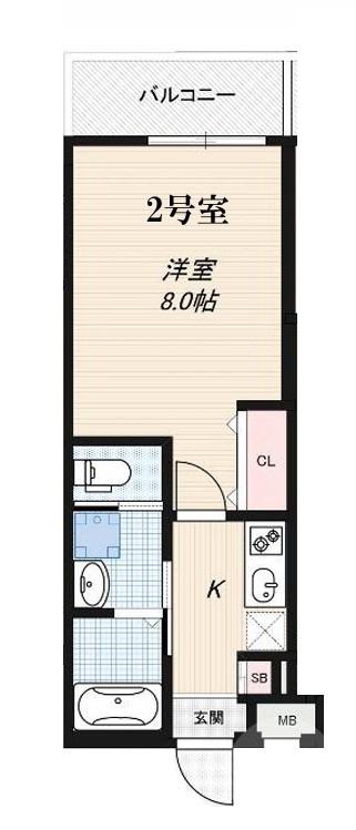 下新庄の完工年月(2025年3月)築の賃貸アパートの間取り