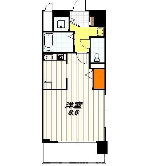 スワンズ京都二条城北の間取り