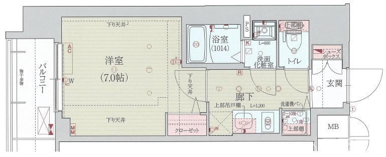 ベラジオ レガシー 葛野大路八条の間取り