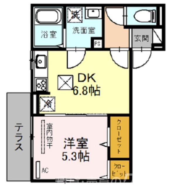 ブリランタ壬生の間取り