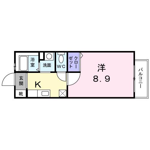 サンライト上桂の間取り
