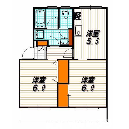 コトウォール夷川 壱番館の間取り