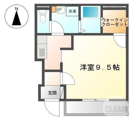 日置荘原寺町の完工年月(2009年12月)築の賃貸マンションの間取り