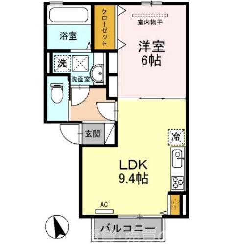 コンフォート西京極の間取り