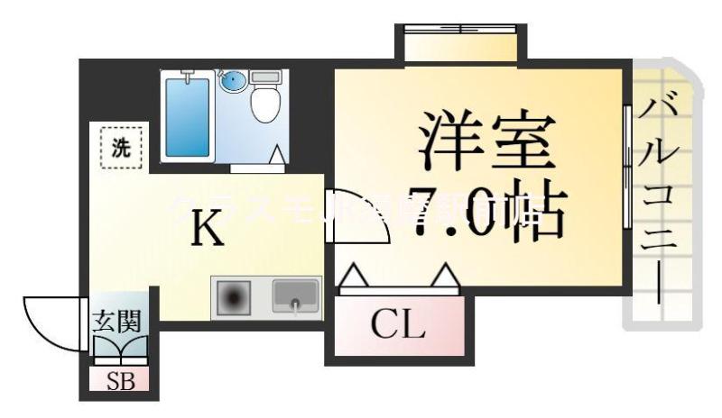 須磨パークアベニューの間取り