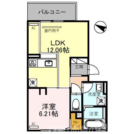カーサ　ヨシの間取り
