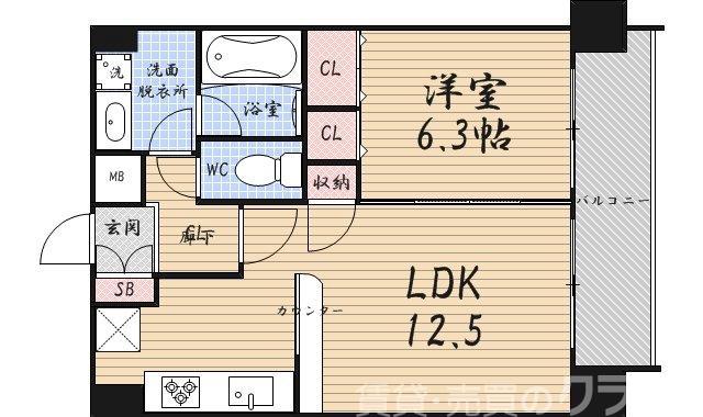 プレサンス京大南の間取り