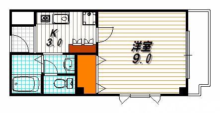 メディナ烏丸の間取り