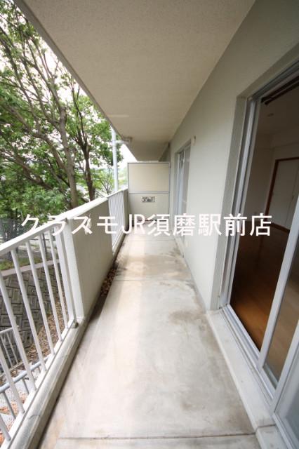 12/28 バルコニー