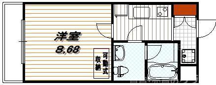 エクセレント二条城北の間取り