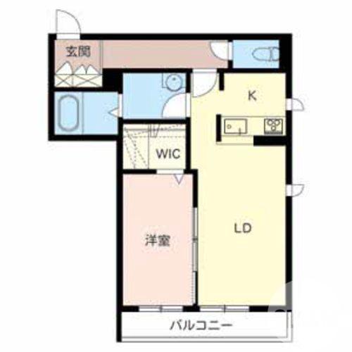 香ヶ丘町の完工年月(2011年3月)築の賃貸アパートの間取り