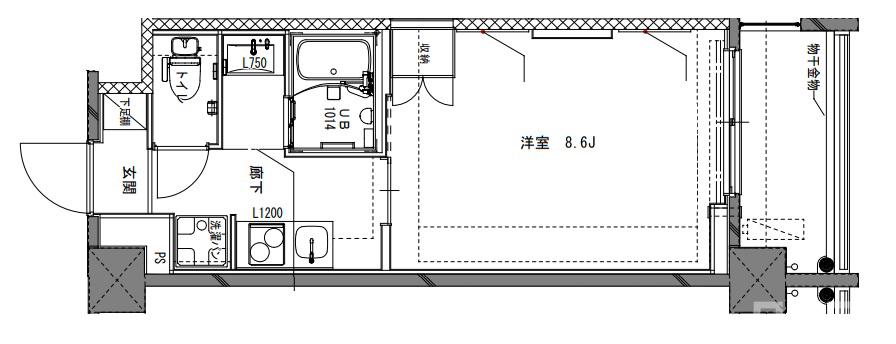 ラグゼナ梅小路京都西の間取り