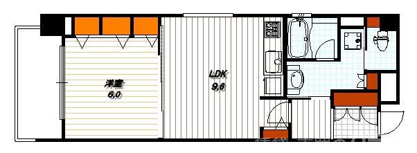 リーガル京都東本願寺前の間取り