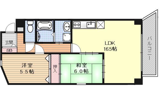 グレース・ダインの間取り