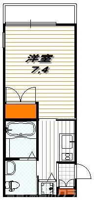 アクアプレイス京都西陣の間取り