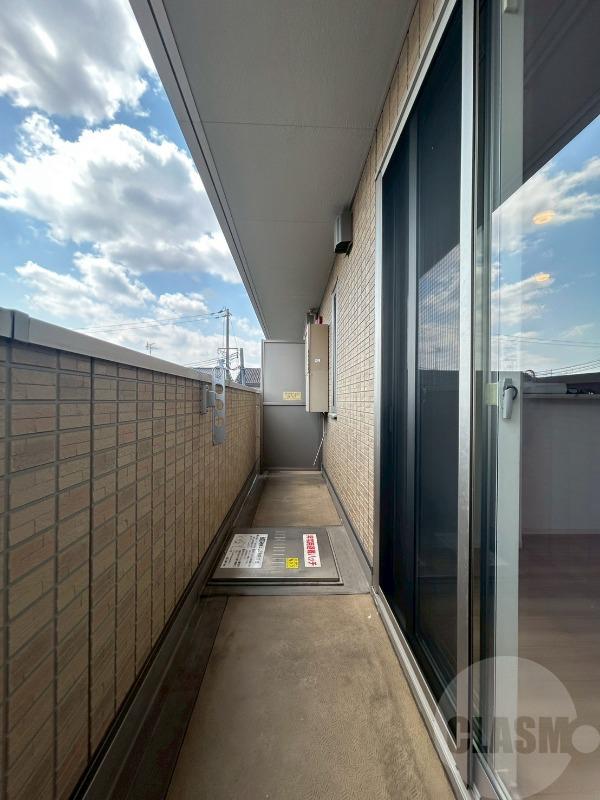 12/25 バルコニー