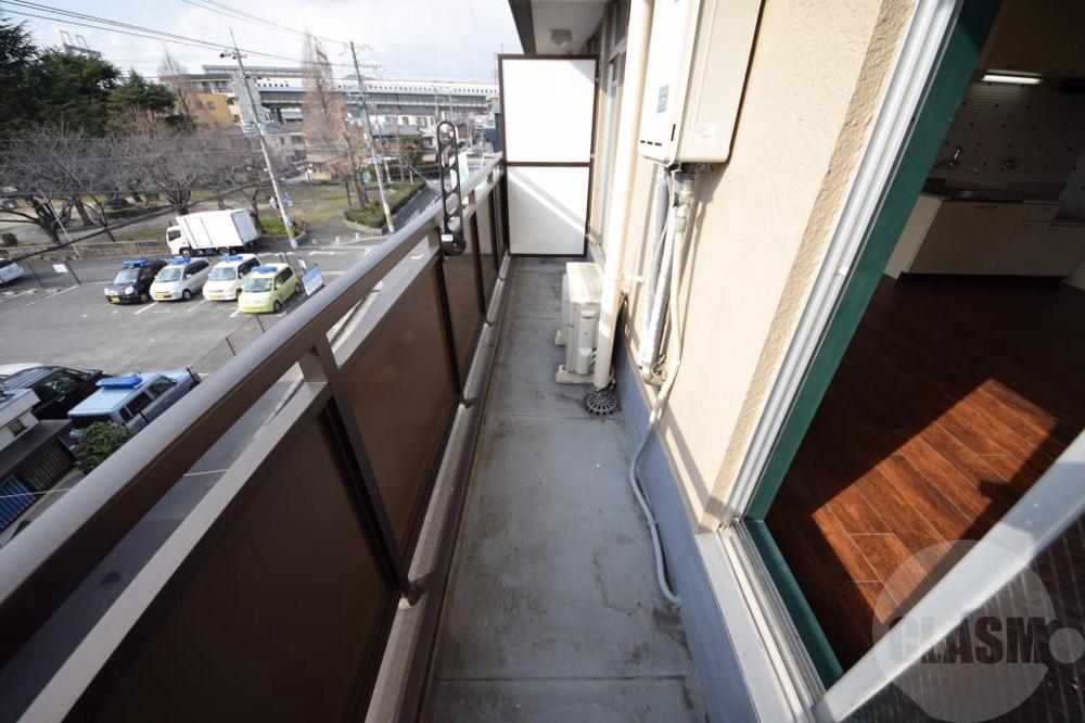 12/25 バルコニー