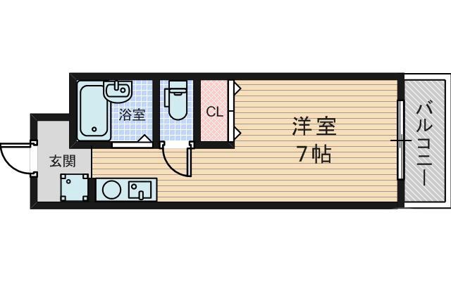 豊新の完工年月(1985年3月)築の賃貸マンションの間取り