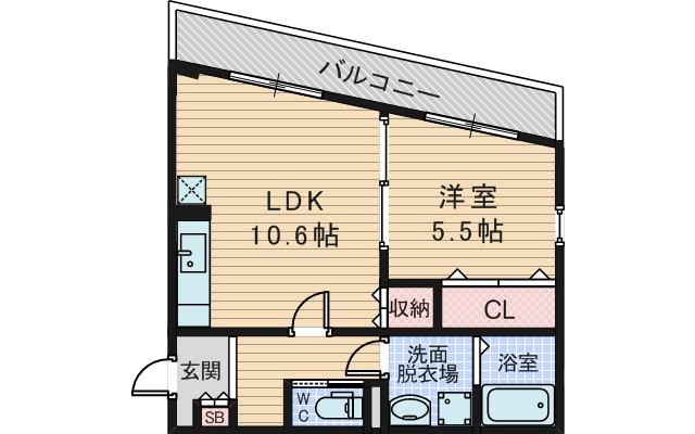 瑞光の完工年月(2009年12月)築の賃貸アパートの間取り