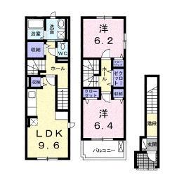 ネオ　ブルックⅡの間取り