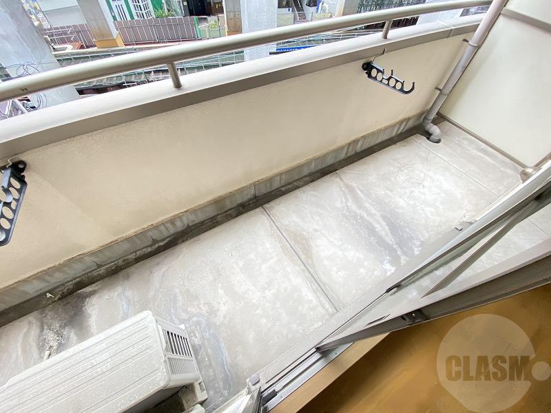 12/25 バルコニー