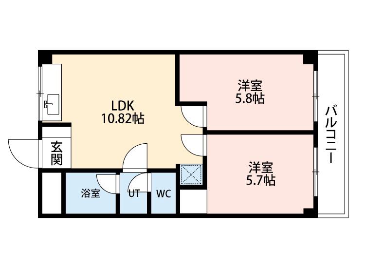 グランクレストの間取り